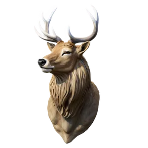 Stag Head Profile Png 06292024 PNG Image