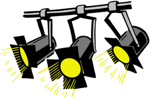 Theatre Spotlight Play Drama - Stage Light Clip Art, HD Png Download PNG with transparent background