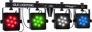 Stage Lighting Equipment L E D Spotlights PNG Image