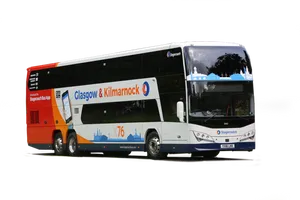 Stagecoach Bus Glasgow Kilmarnock Route X76 PNG Image