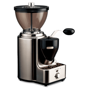 Stainless Steel Coffee Grinder PNG wtc PNG image with transparent background