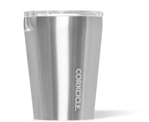 Stainless Steel Corkcicle Tumbler PNG Image