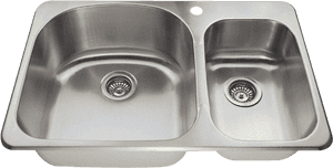 Double Bowl Kitchen Sink, HD Png Download PNG image with transparent background