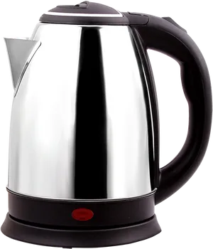 Stainless Steel Electric Kettle PNG Image