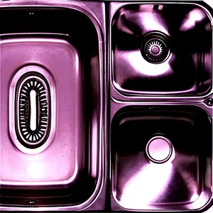 Stainless Steel Kitchen Sink Png Hju PNG Image