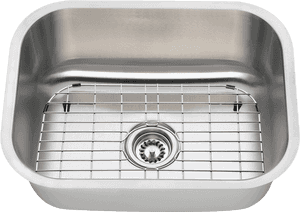 Stainless Single Kitchen Sink, HD Png Download PNG