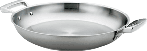 Stainless Steel Paella Pan - Paella Pan, HD Png Download PNG image with transparent background