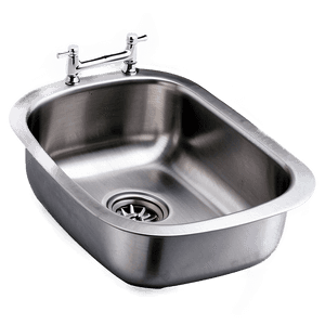 Stainless Steel Sink PNG rwu51 PNG
