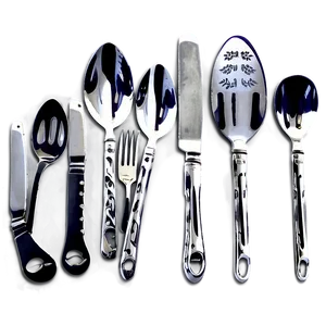 Stainless Steel Utensils Png Tos44 PNG Image