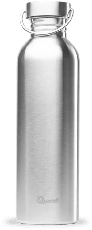 Stainless Steel Water Bottle PNG Image