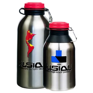 Stainless Steel Water Bottle Png Khp79 PNG Image