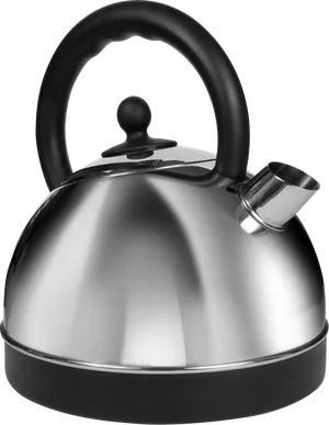 Stainless Steel Whistling Kettle PNG Image