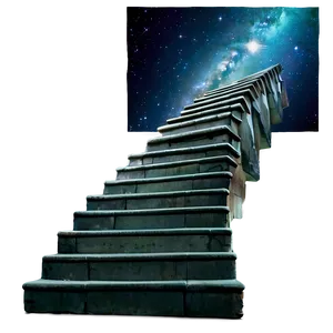 Stairway Among The Stars Png Fwj PNG Image