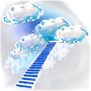 Stairway Through The Clouds Png Cbl PNG Image