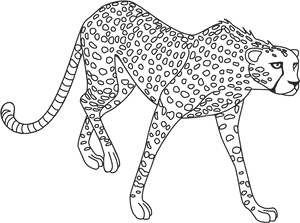 Transparent Jaguar Clipart - Clip Art Black And White Jaguar, HD Png Download PNG image with transparent background