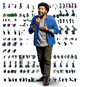 Stand-up Comedian PNG kpo PNG