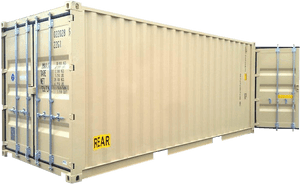 20 Double Door Cargo Container, HD Png Download PNG image with transparent background