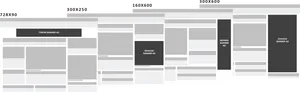 Standard Web Banner Sizes PNG Image