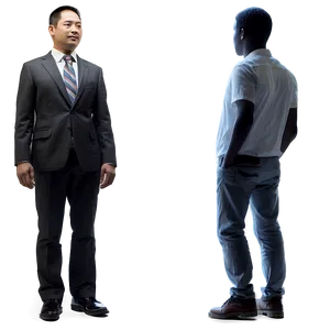 Standing Random Person Silhouette Png 06252024 PNG Image