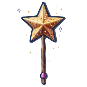 Star Fairy Wand Png 06292024 PNG Image