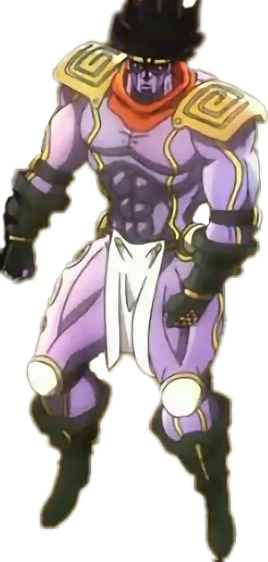 Star Platinum Stand Jo Jos Bizarre Adventure PNG Image