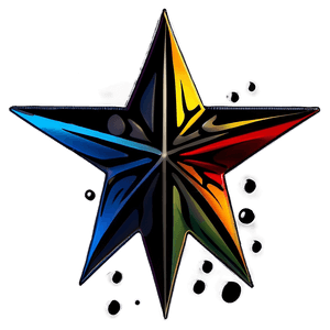 Star Tattoo PNG   xjt PNG image with transparent background