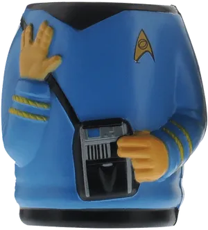 Star Trek Spock Figurine PNG Image