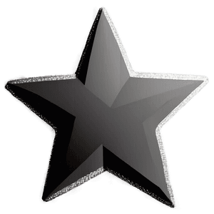 Star Vector Silhouette PNG vdj PNG