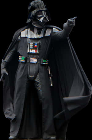 Star Wars A Galaxy Far, Far Away Darth Vader 4b - Darth Vader Pointing Png, Transparent Png PNG image with transparent background