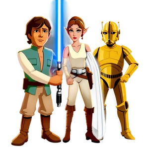 Star Wars Animated Series Characters Png 1 PNG Image