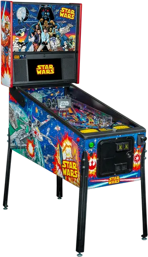 Star Wars Pinball Machine PNG Image