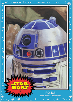 Topps Star Wars Living Set Card, HD Png Download PNG