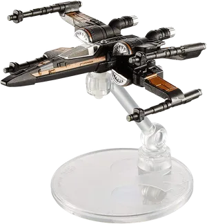 Star Wars Spacecraft Modelon Stand PNG Image