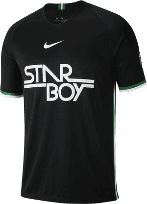 Starboy Nike Black T Shirt PNG image with transparent background