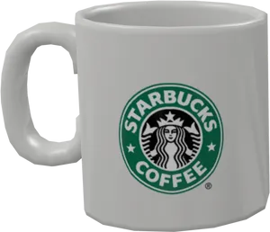 Starbucks Branded Coffee Mug PNG Image