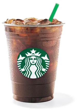 Starbucks Iced Coffee Cup PNG Image