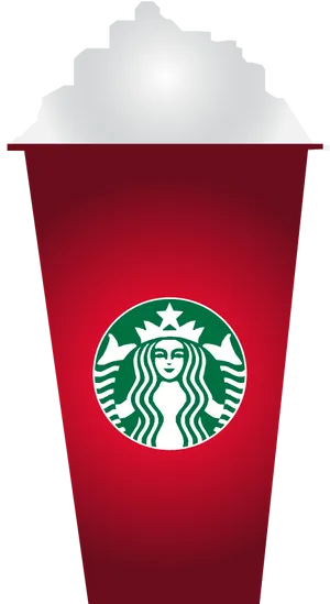 Starbucks Red Cup Logo PNG Image