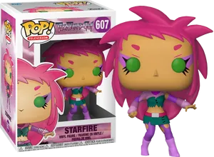 Starfire Teen Titans Go Funko Pop PNG Image