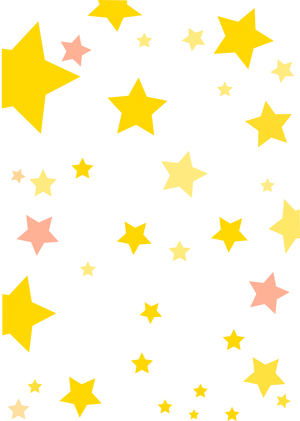 Starry Night Pattern Vector PNG Image