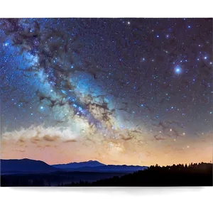 Starry Sky Dreamscape Png Vpa55 PNG Image