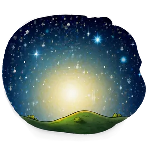 Starry Sky Spectacle Png Doa PNG Image