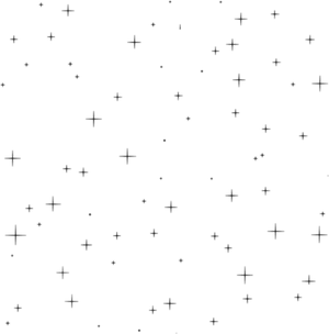 Starry Sparkle Pattern PNG Image