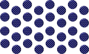 Starry Spheres Pattern PNG Image