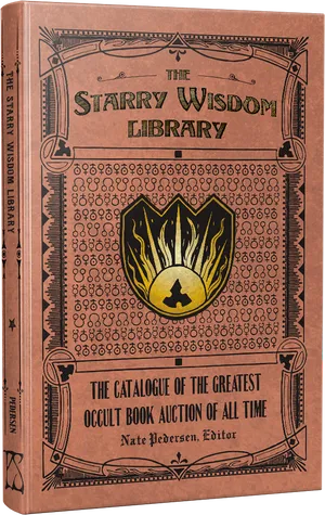 Starry Wisdom Library Book Cover PNG Image