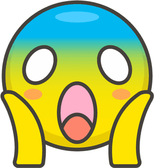 Transparent Screaming Mouth Png - Emojis Fear Clipart, Png Download PNG with transparent background
