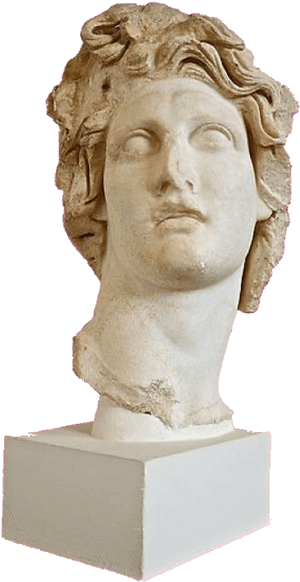 #statue #vaporwave #renaissance - Vaporwave Greek Statue Png, Transparent Png PNG with transparent background
