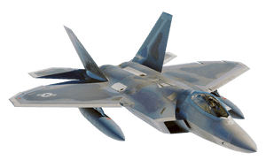 Stealth_ Fighter_ Jet_in_ Flight PNG with transparent background