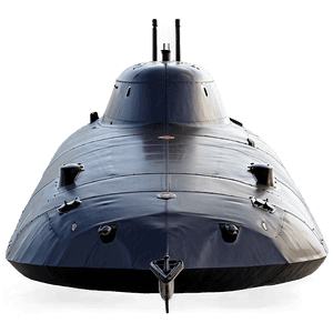 Stealth Military Submarine PNG 05252024 PNG with transparent background