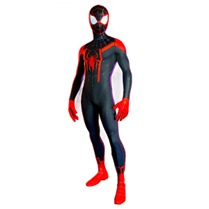 Stealth Suit Miles Morales PNG 05032024 PNG image with transparent background