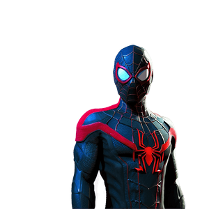 Stealth Suit Miles Morales PNG bnx93 PNG image with transparent background